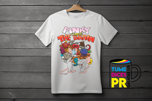 Camiseta PINKY AND THE BRAIN