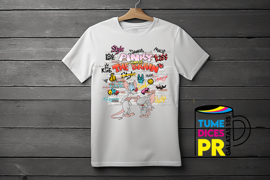 Camiseta PINKY AND THE BRAIN