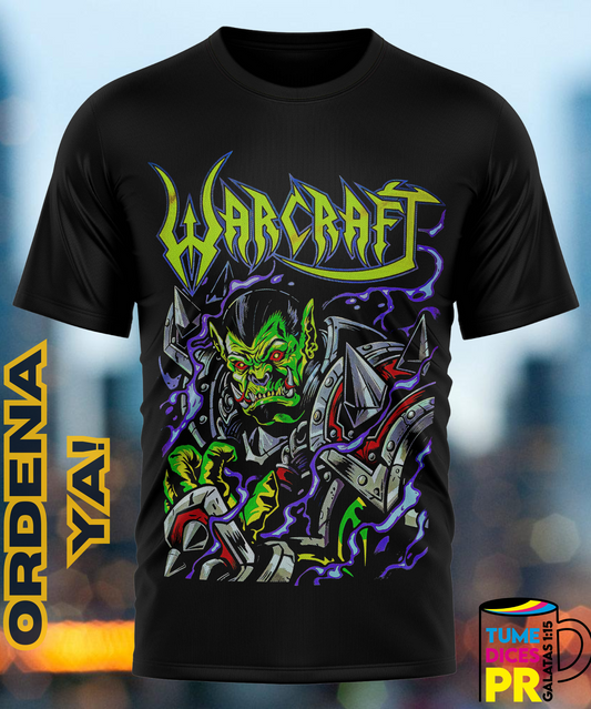 Camiseta de WARCRAFT| Gaming