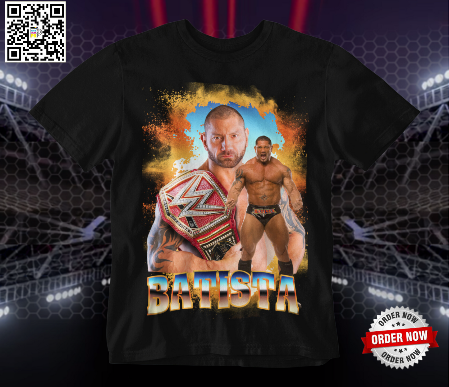 Camiseta WWE 2
