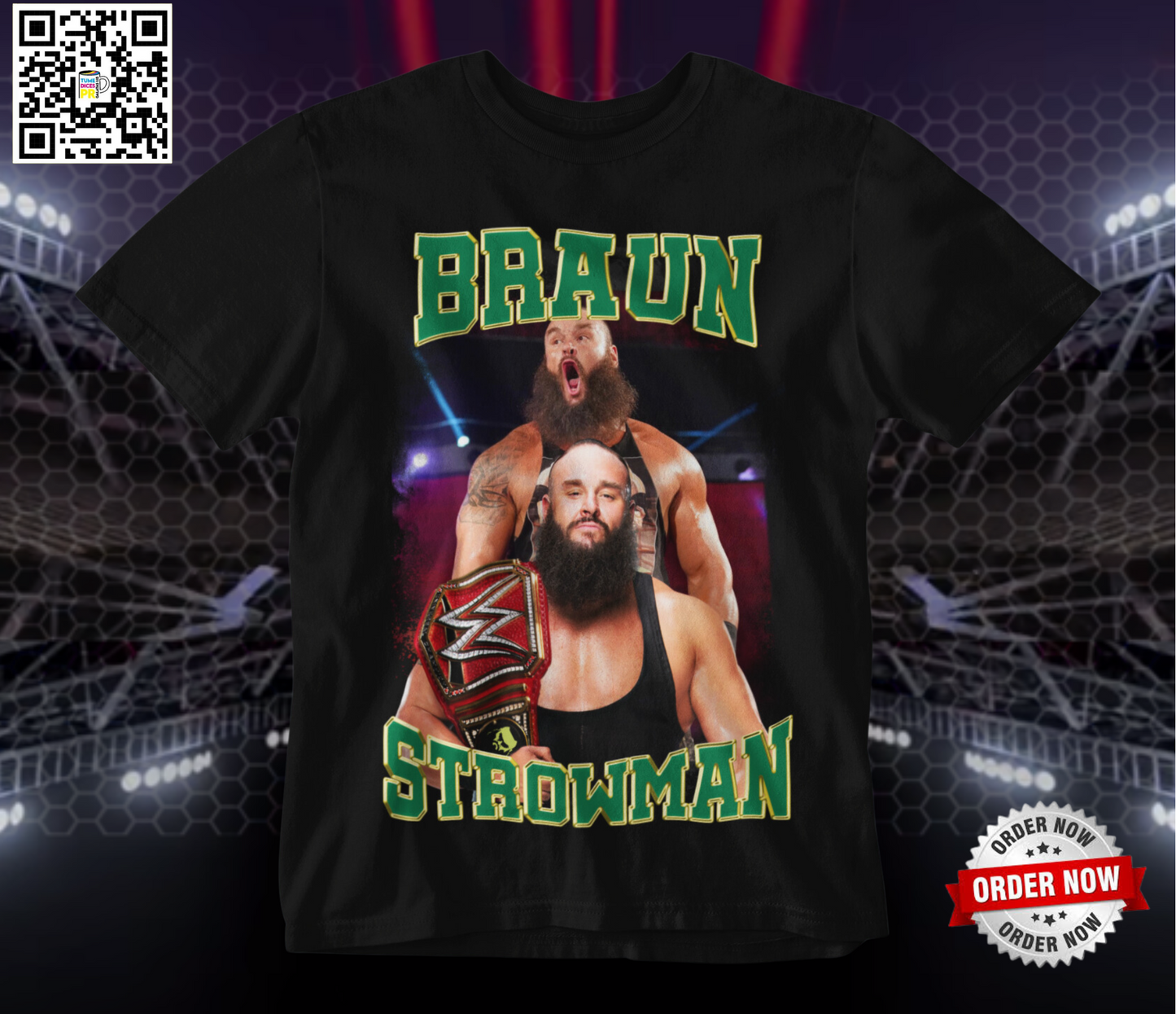Camiseta WWE 2