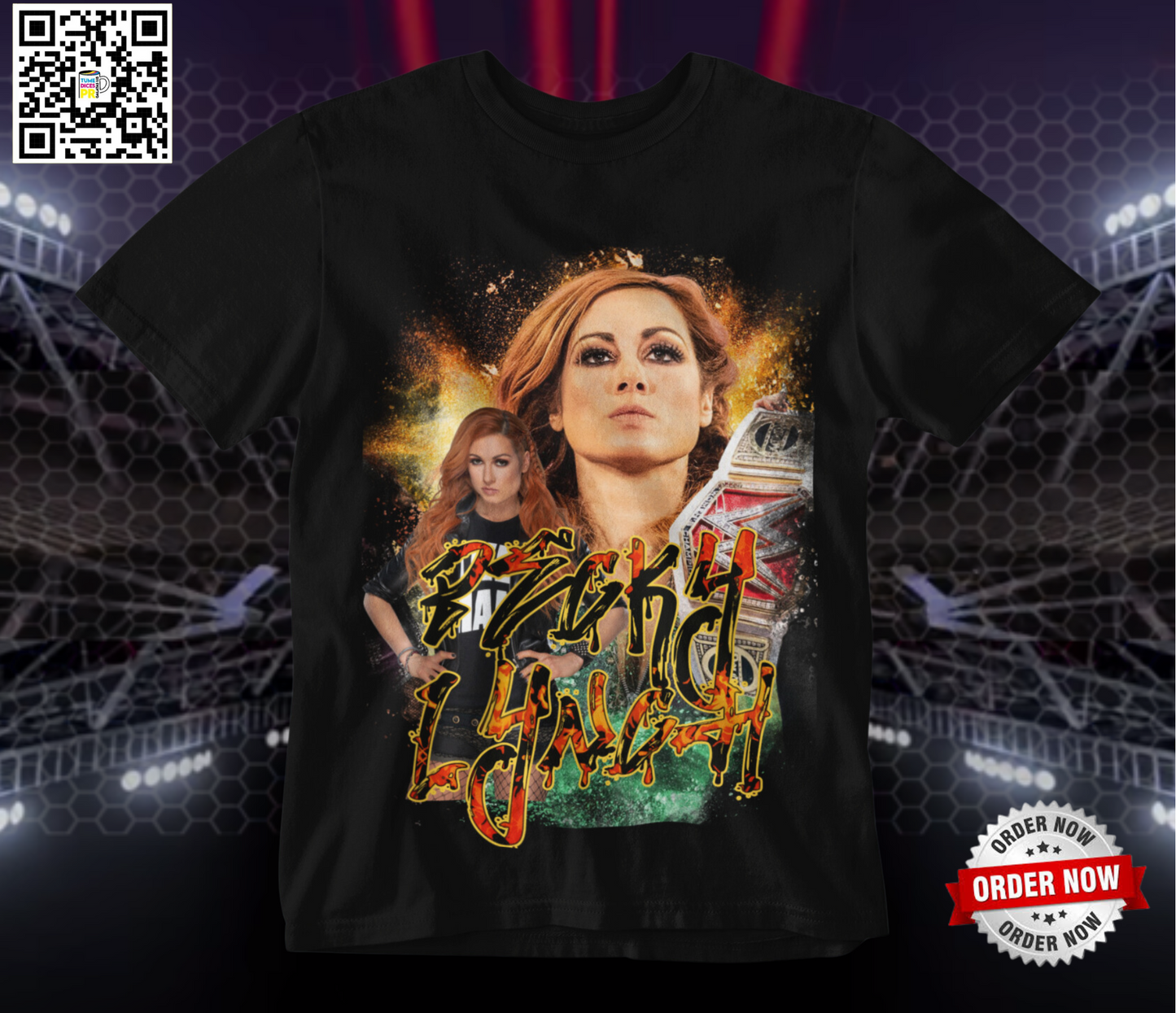 Camiseta WWE 3