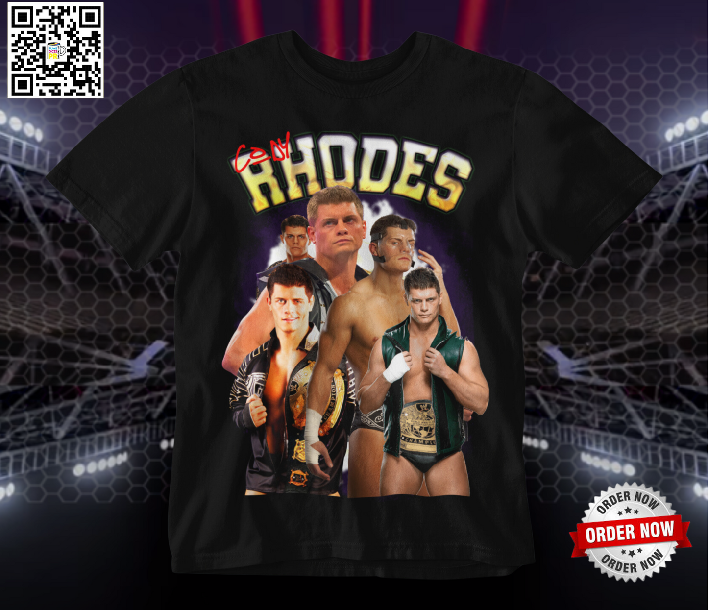 Camiseta WWE 4