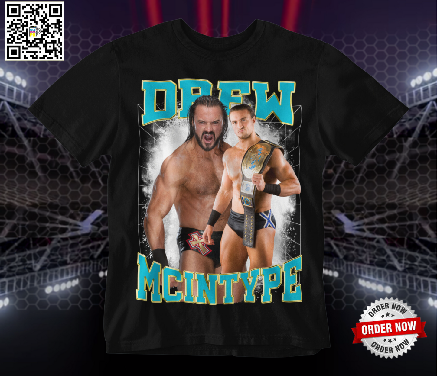 Camiseta WWE 4