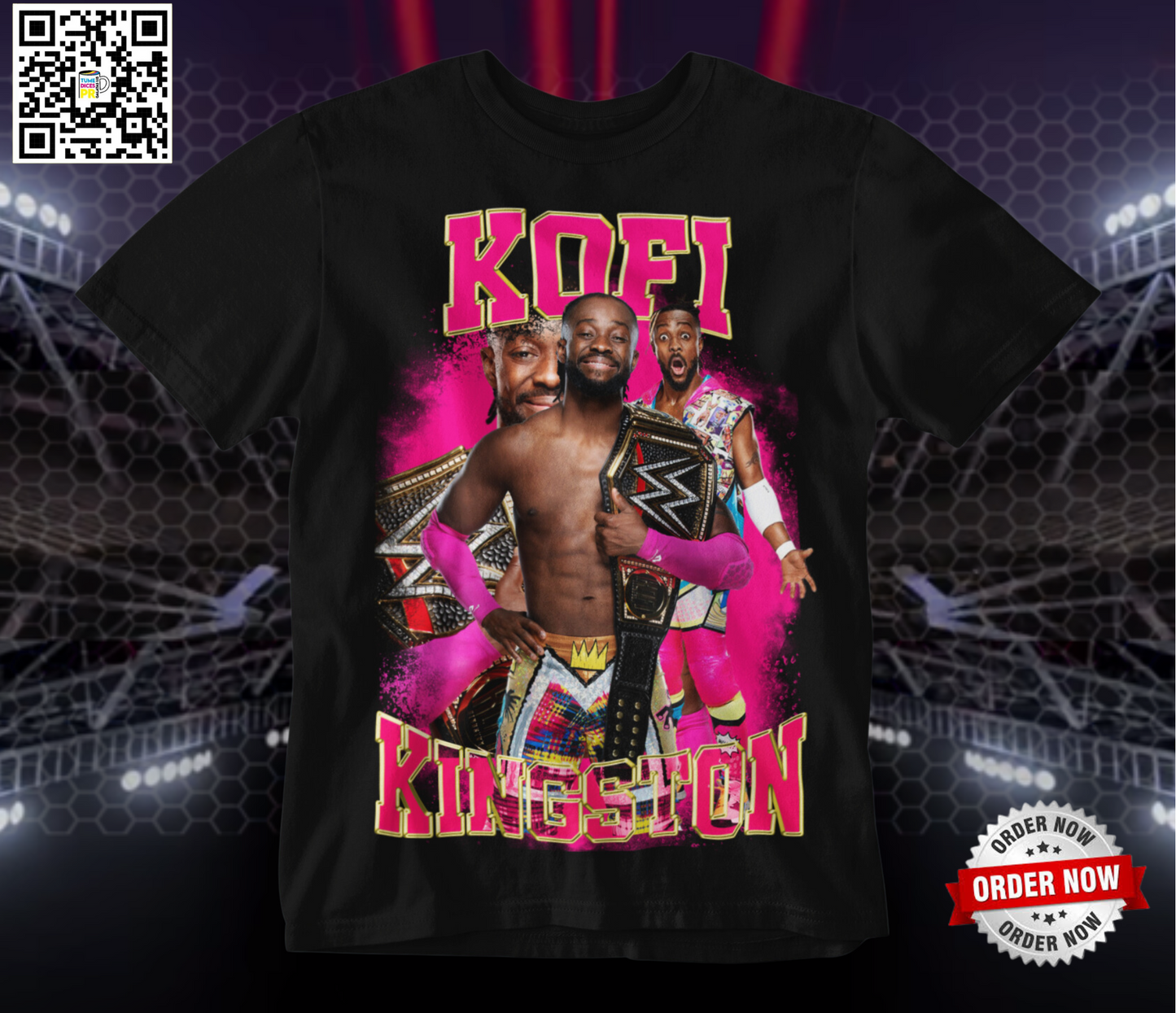 Camiseta WWE 5