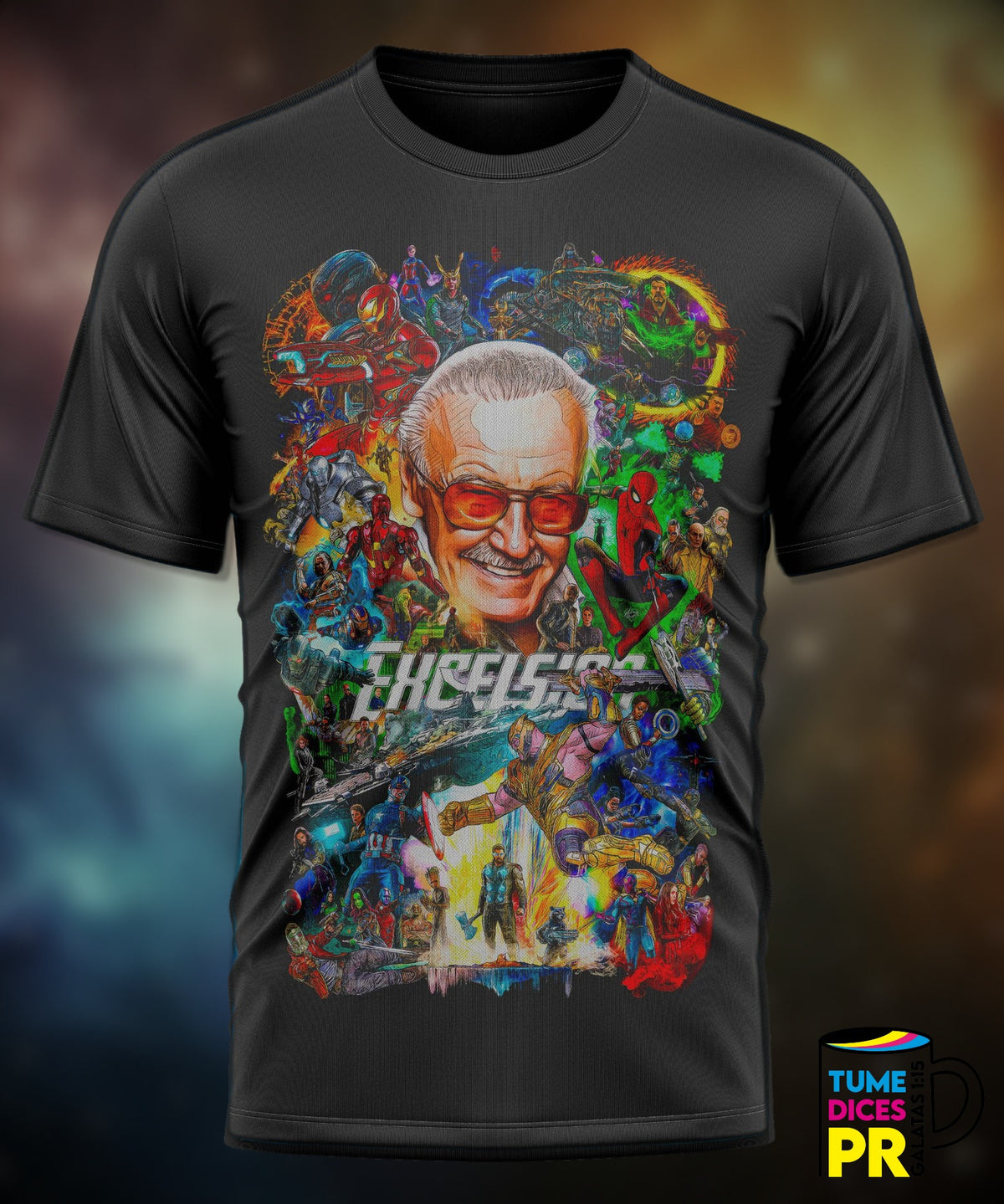 Camiseta Avengers | Algodón y poliéster | Tallas S–XL