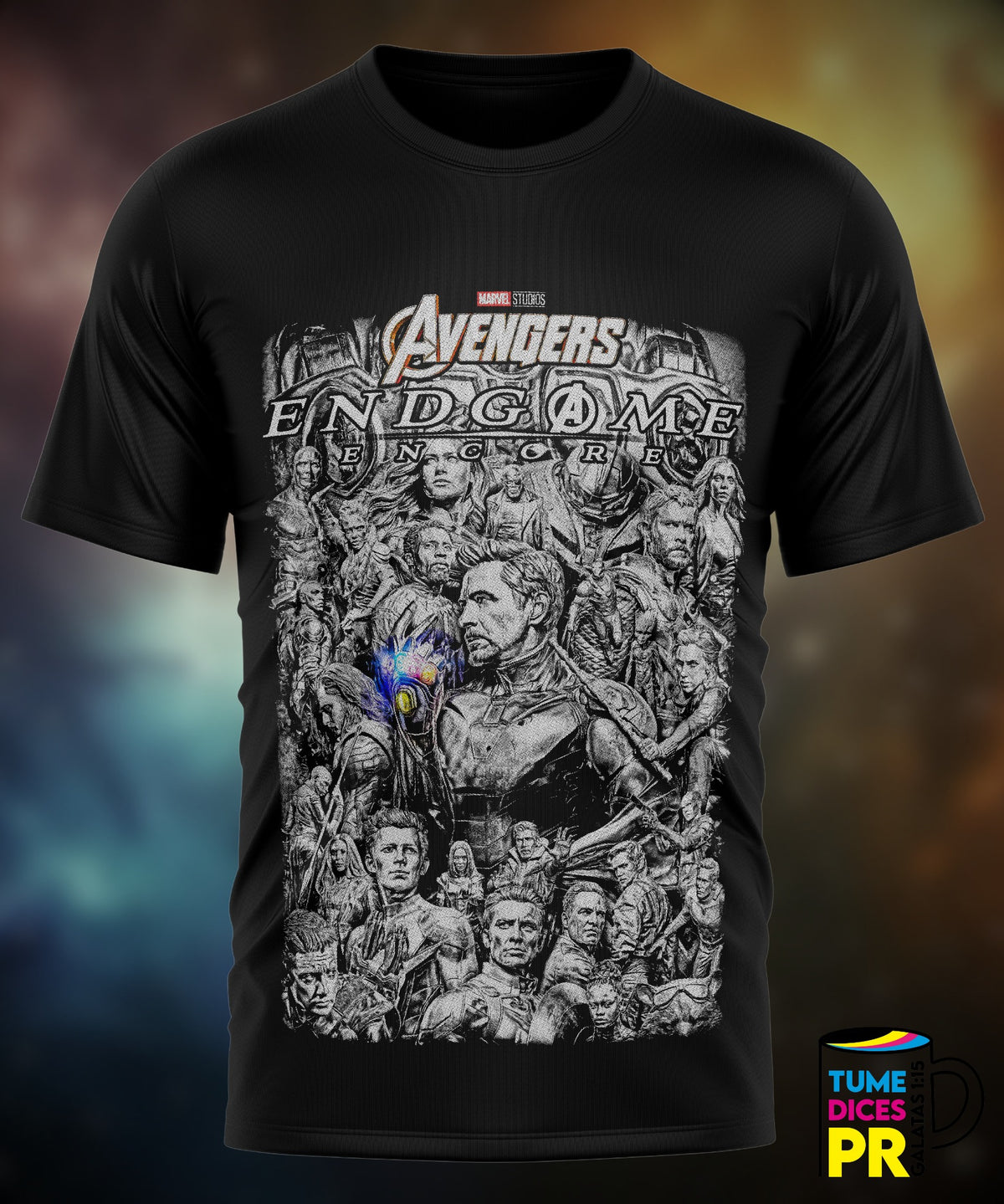 Camiseta Avengers | Algodón y poliéster | Tallas S–XL