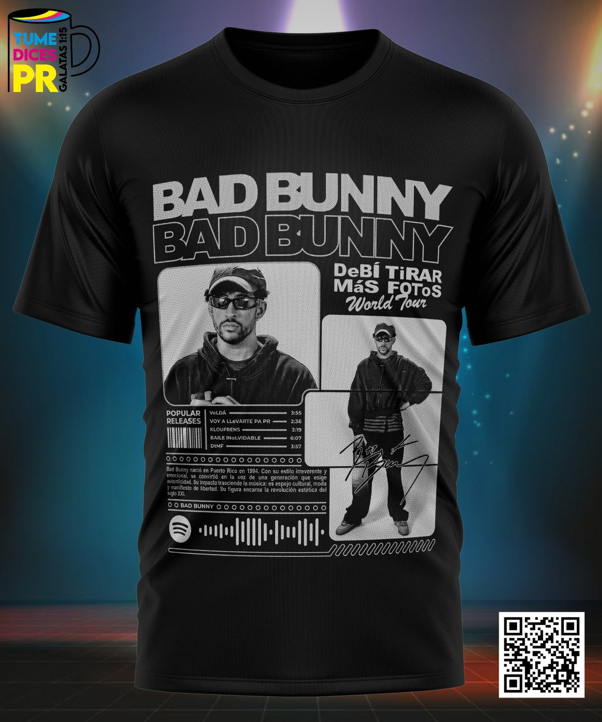 Camiseta Bad Bunny