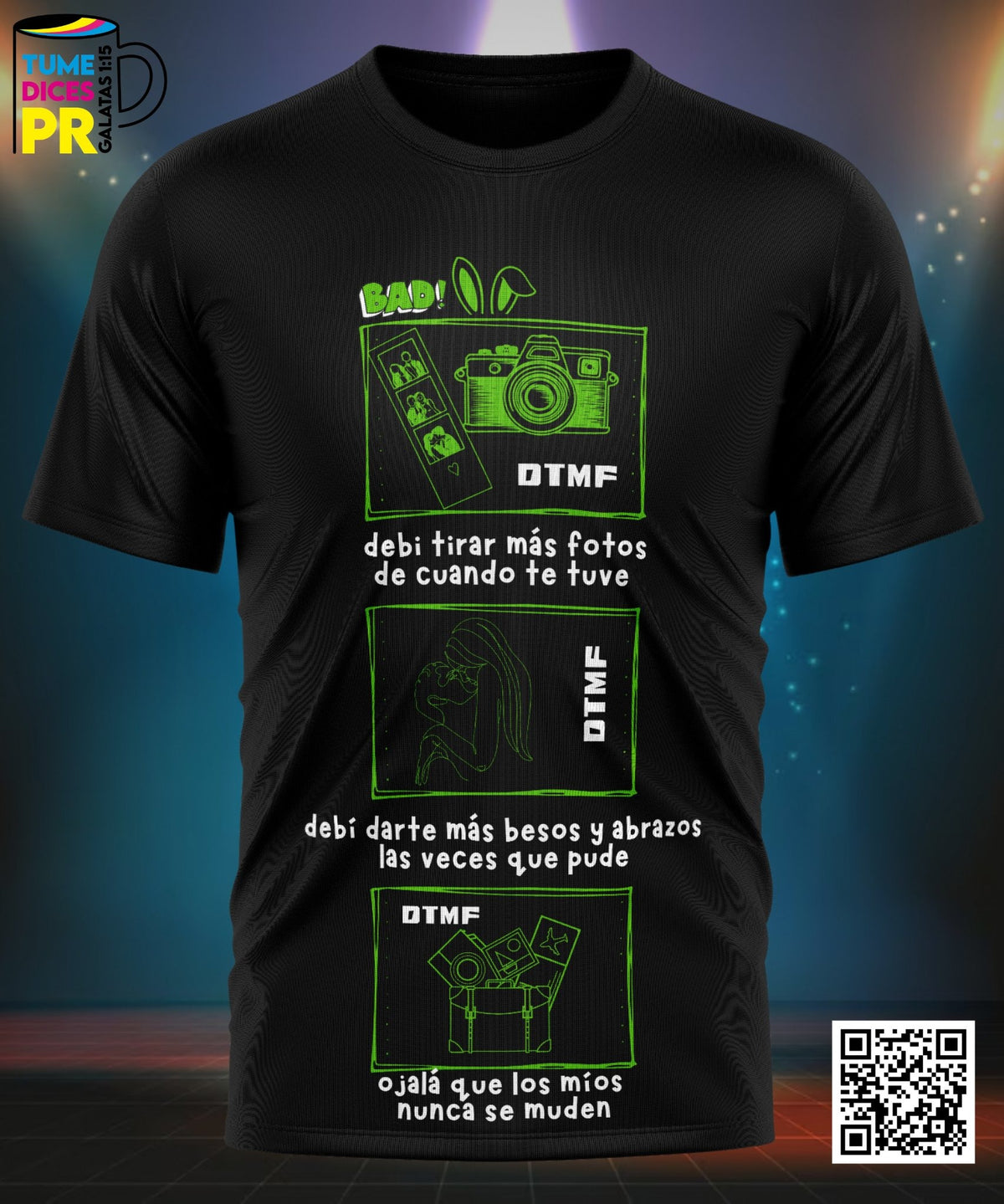 Camiseta Bad Bunny