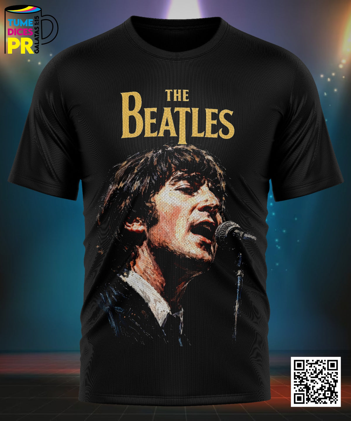 Camiseta THE BEATLES | Algodón y poliéster | Tallas S–XL