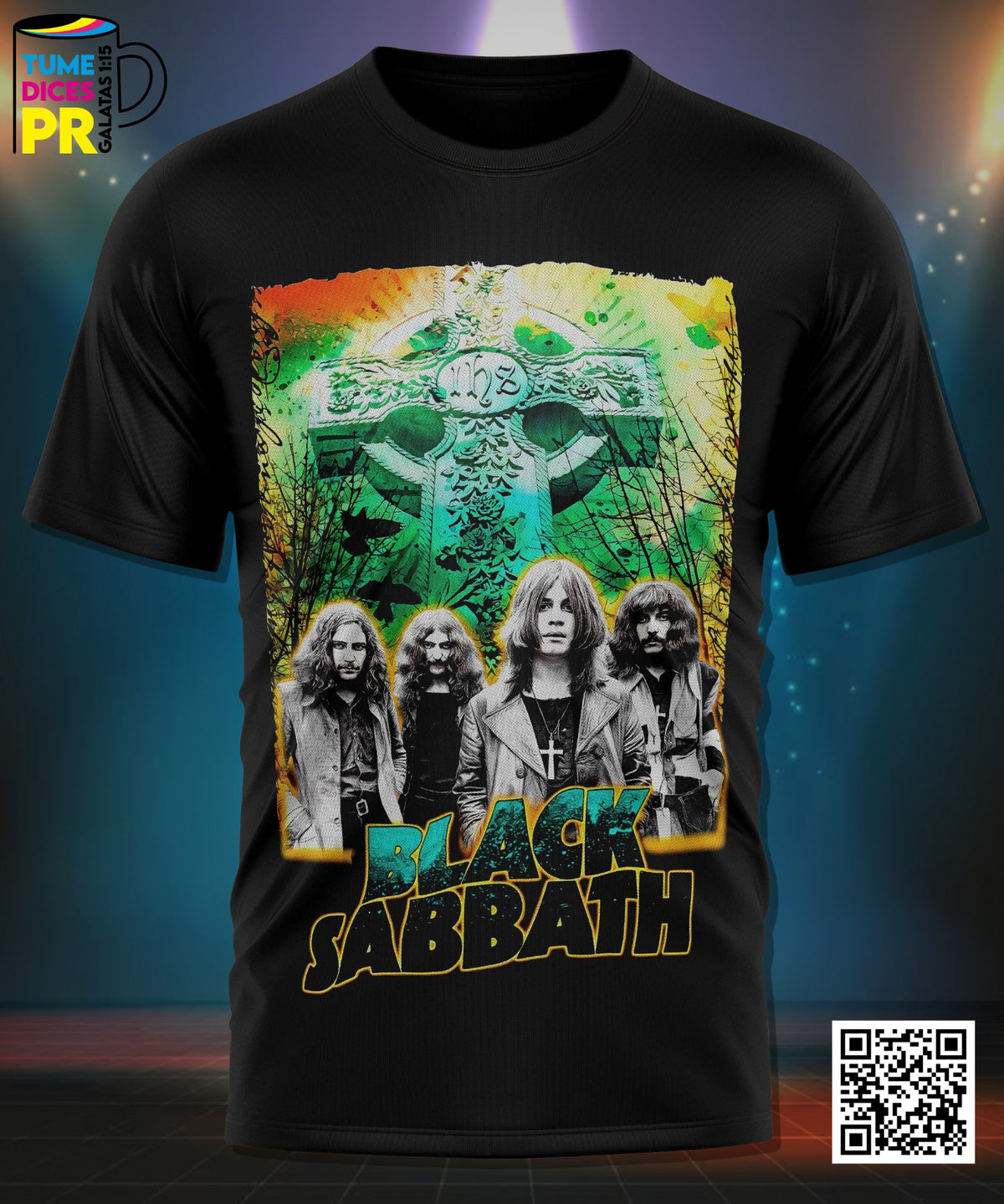 Camiseta Black Sabbath