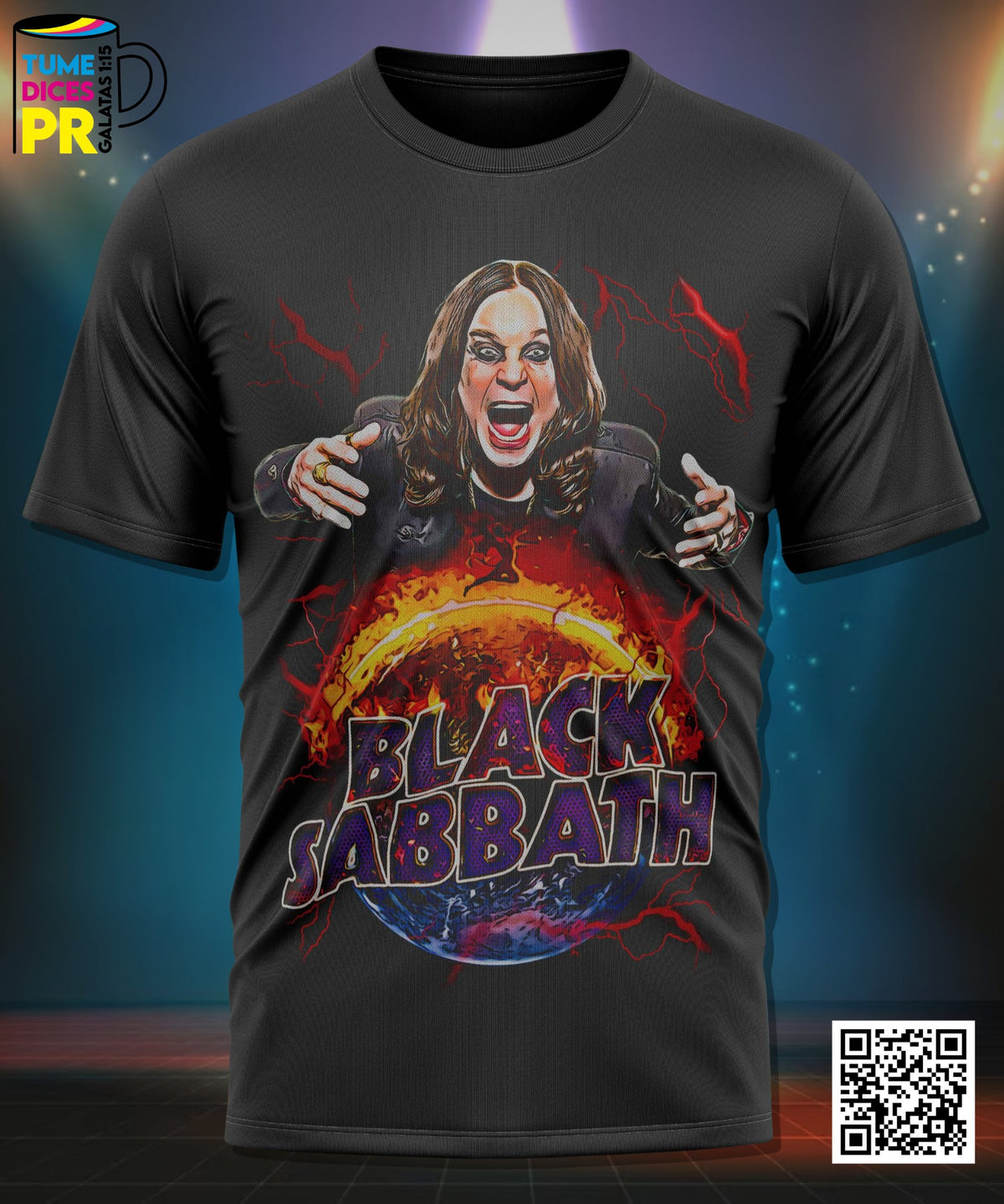 Camiseta Black Sabbath