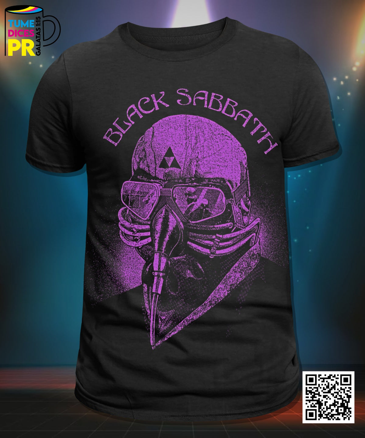 Camiseta Black Sabbath