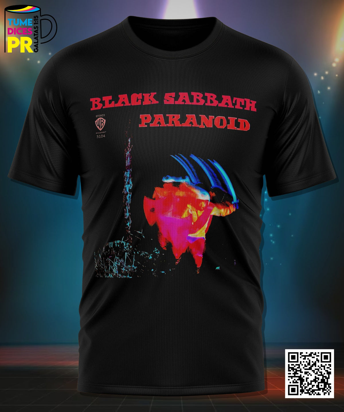 Camiseta Black Sabbath