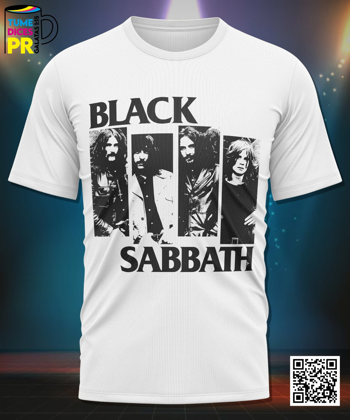 Camiseta Black Sabbath