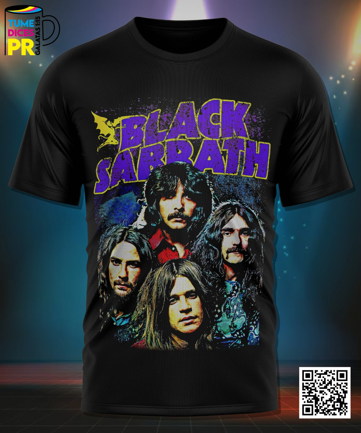Camiseta Black Sabbath