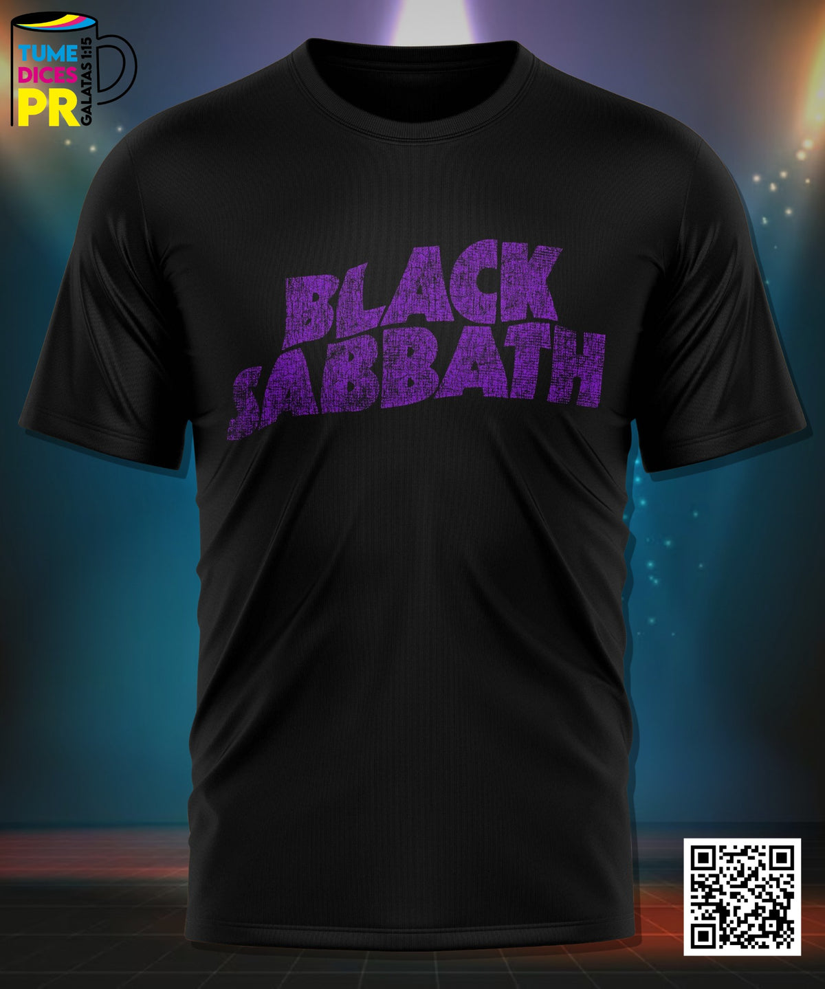 Camiseta Black Sabbath