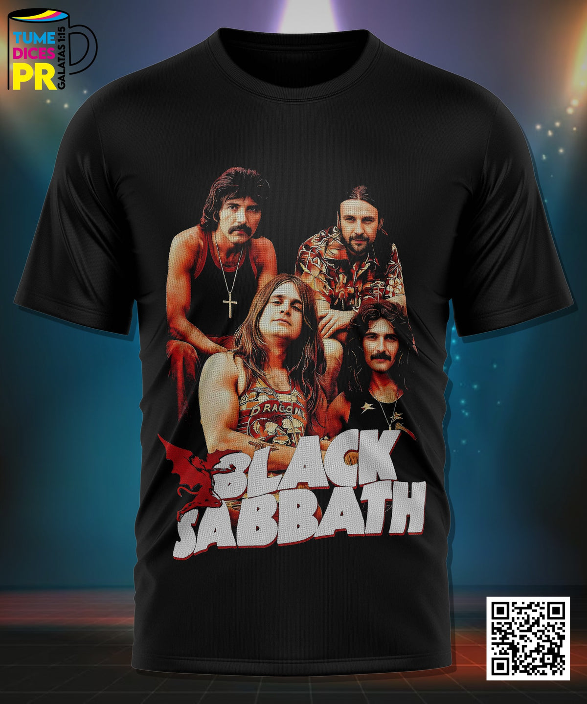 Camiseta Black Sabbath