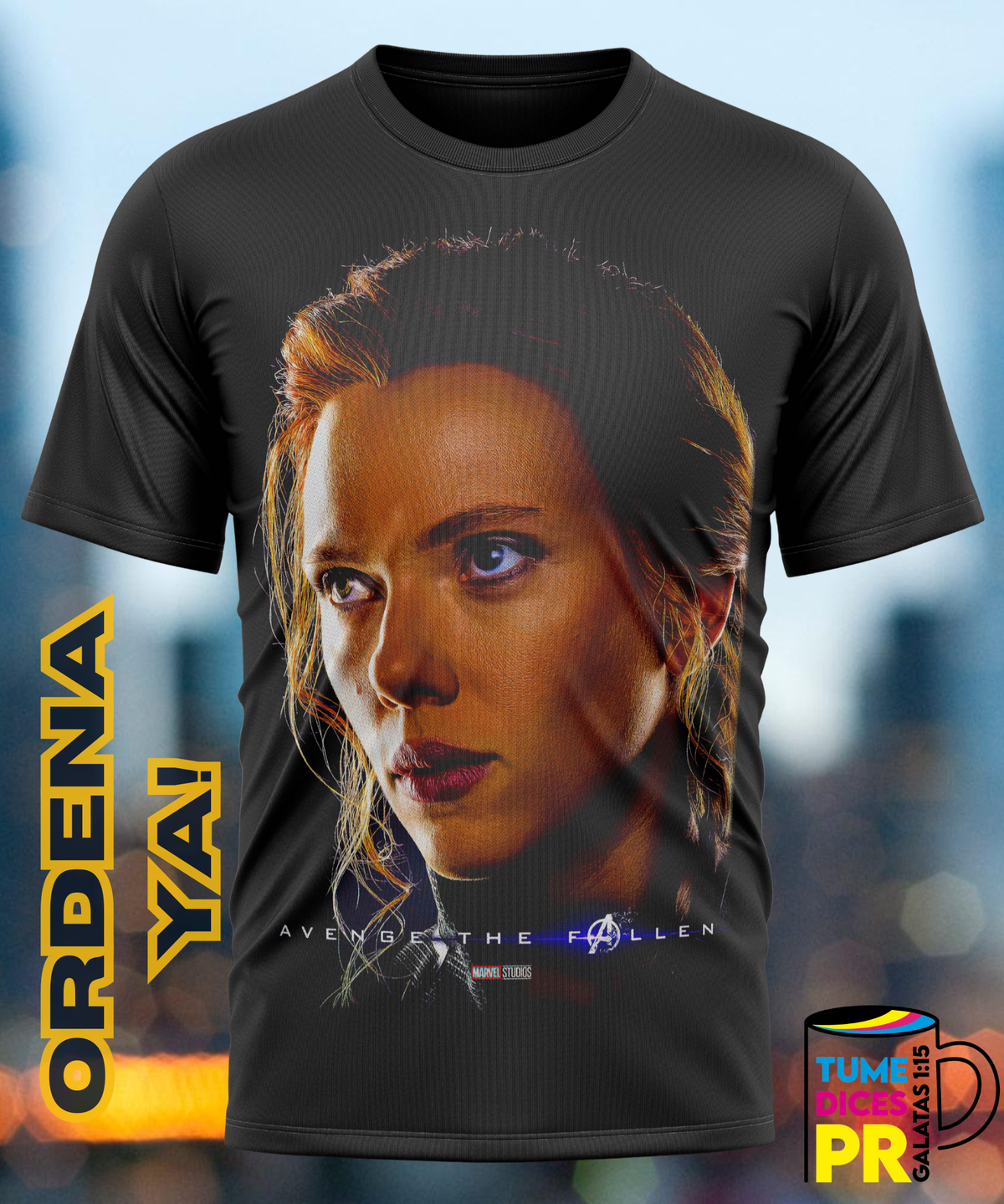 Camiseta Black Widow