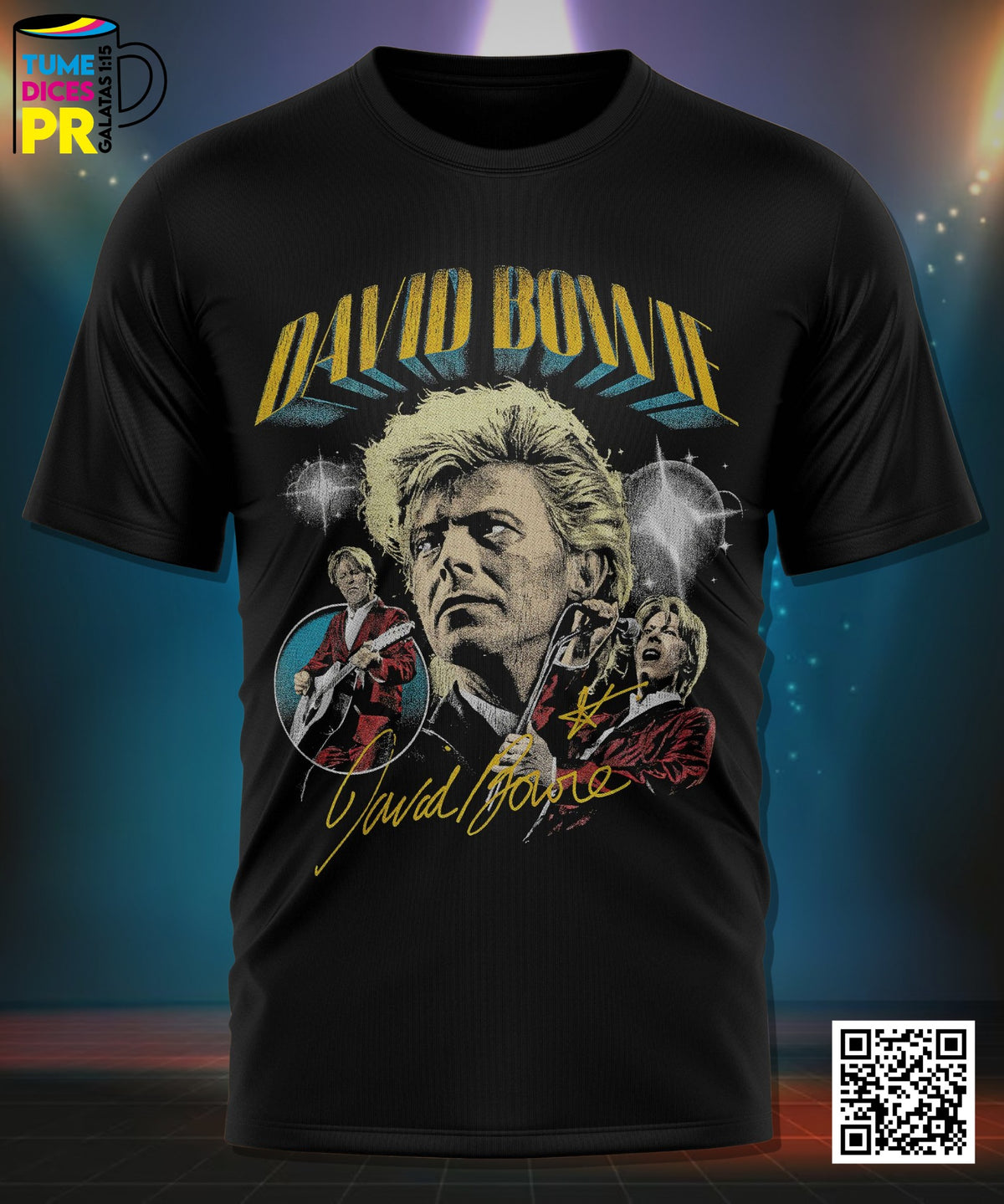 Camiseta David Bowie