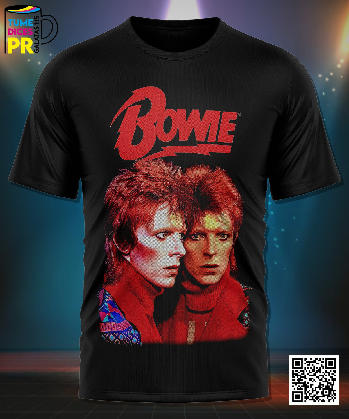 Camiseta David Bowie