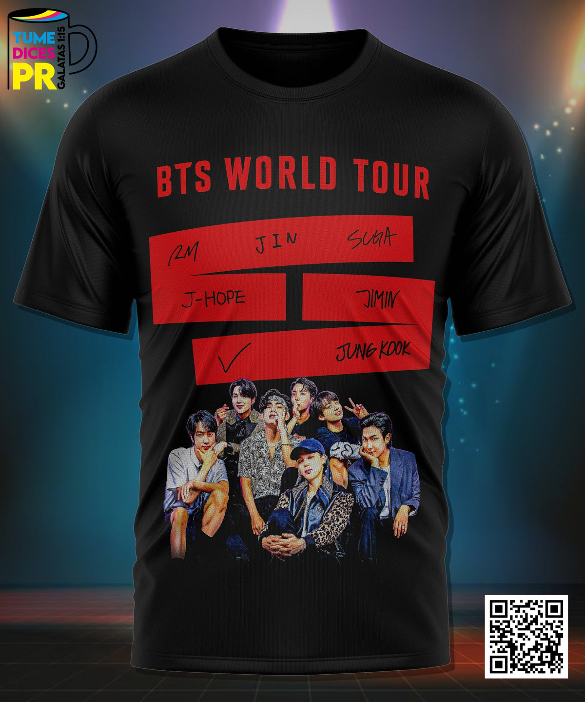 Camiseta BTS