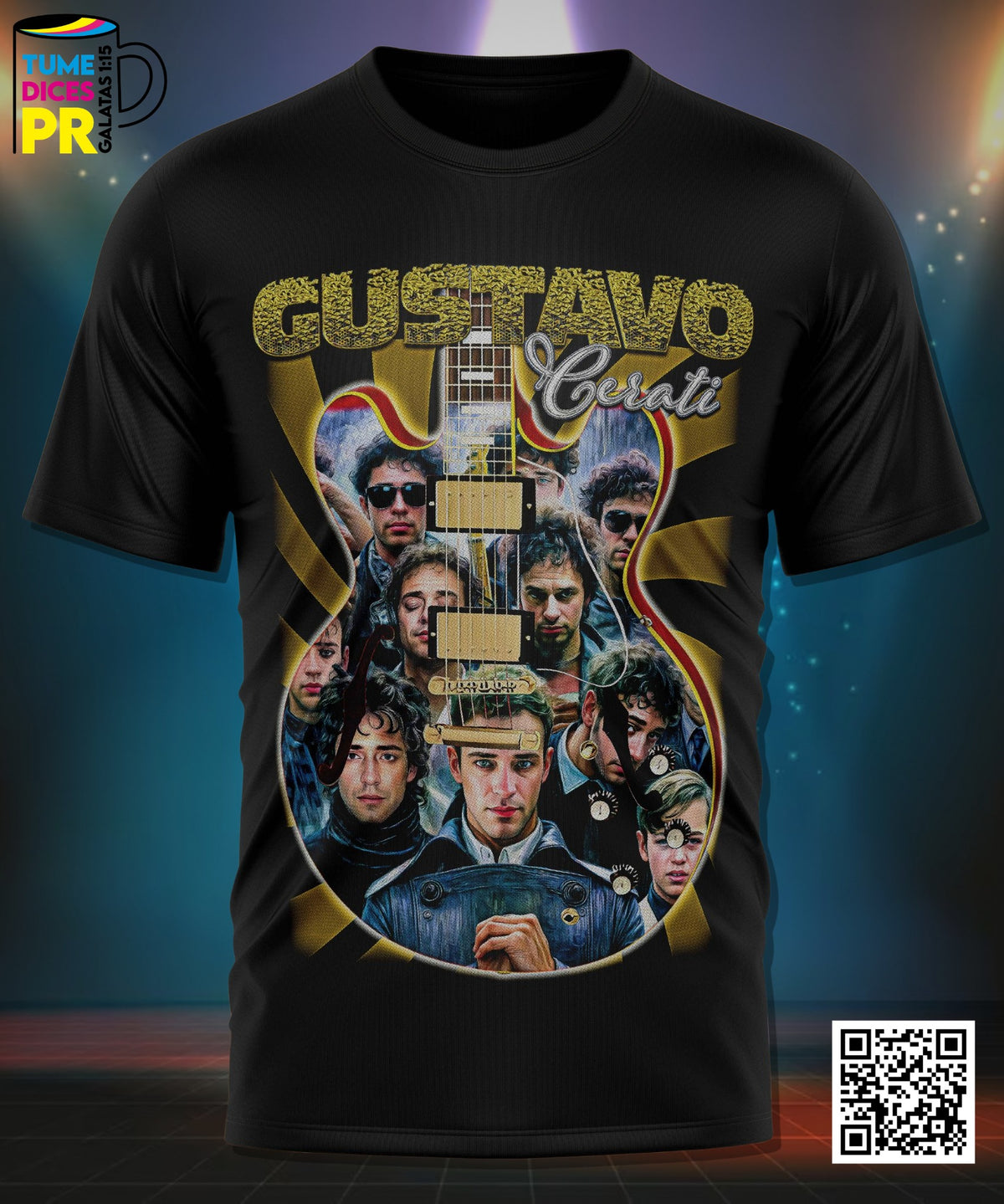 Camiseta Gustavo Cerati