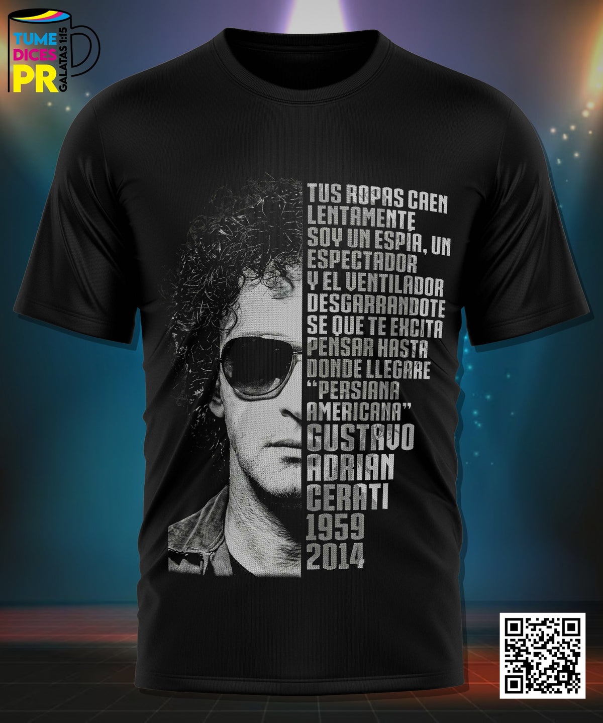Camiseta Gustavo Cerati