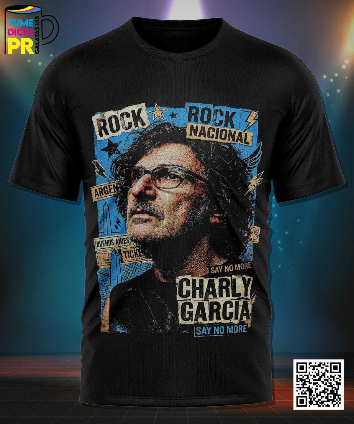 Camiseta Charly García