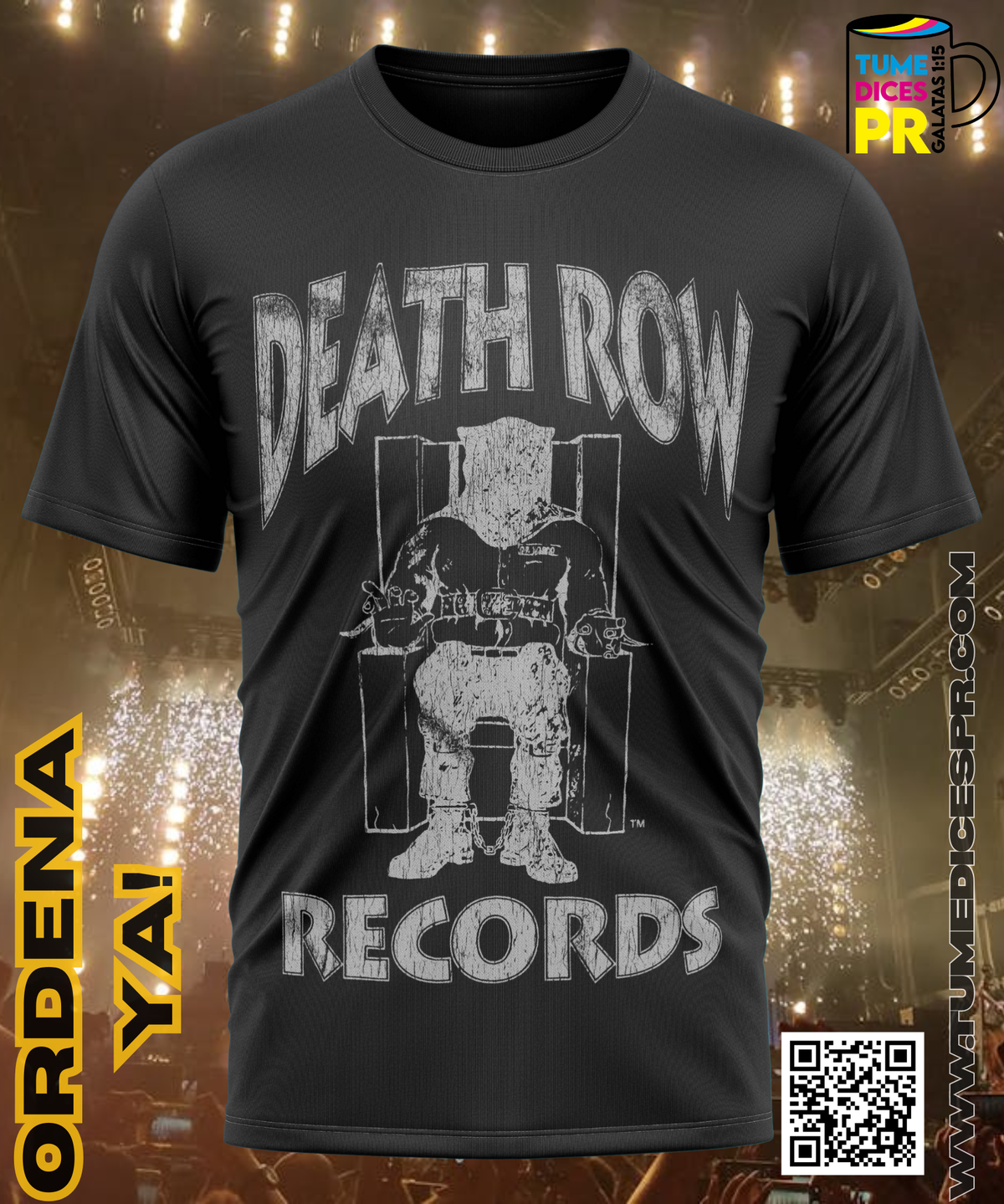 Camiseta Death Row Records
