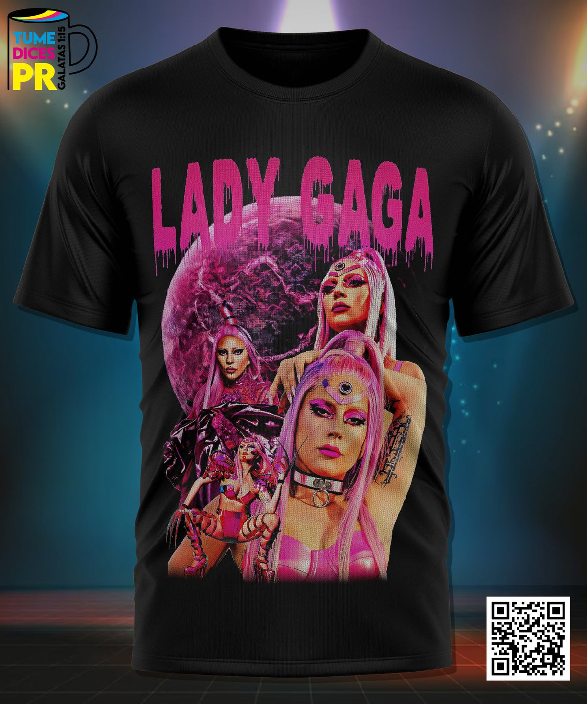 Camiseta Lady Gaga