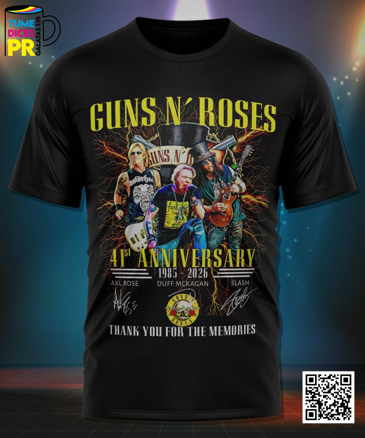 Camiseta Guns N Roses