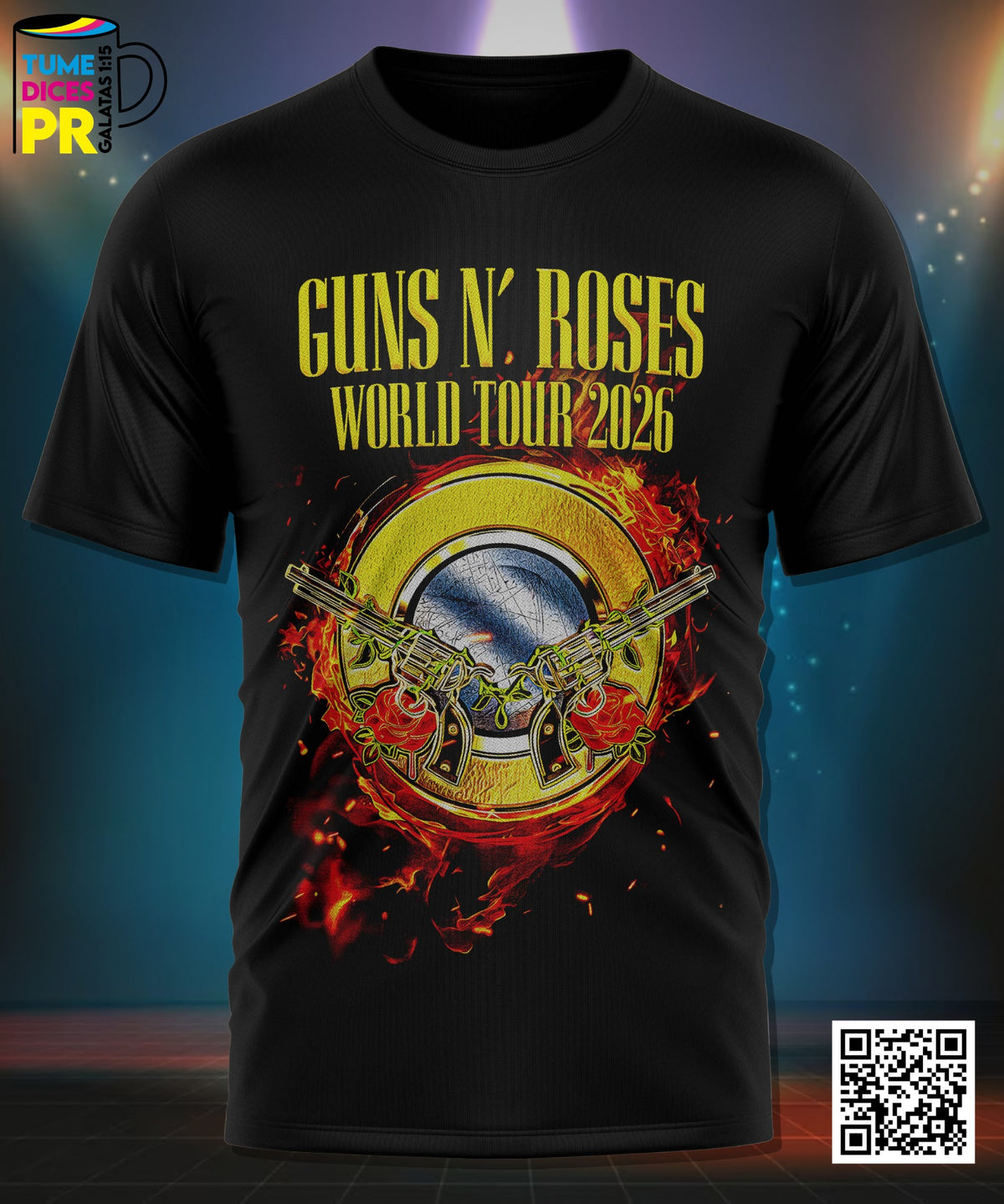 Camiseta Guns N Roses