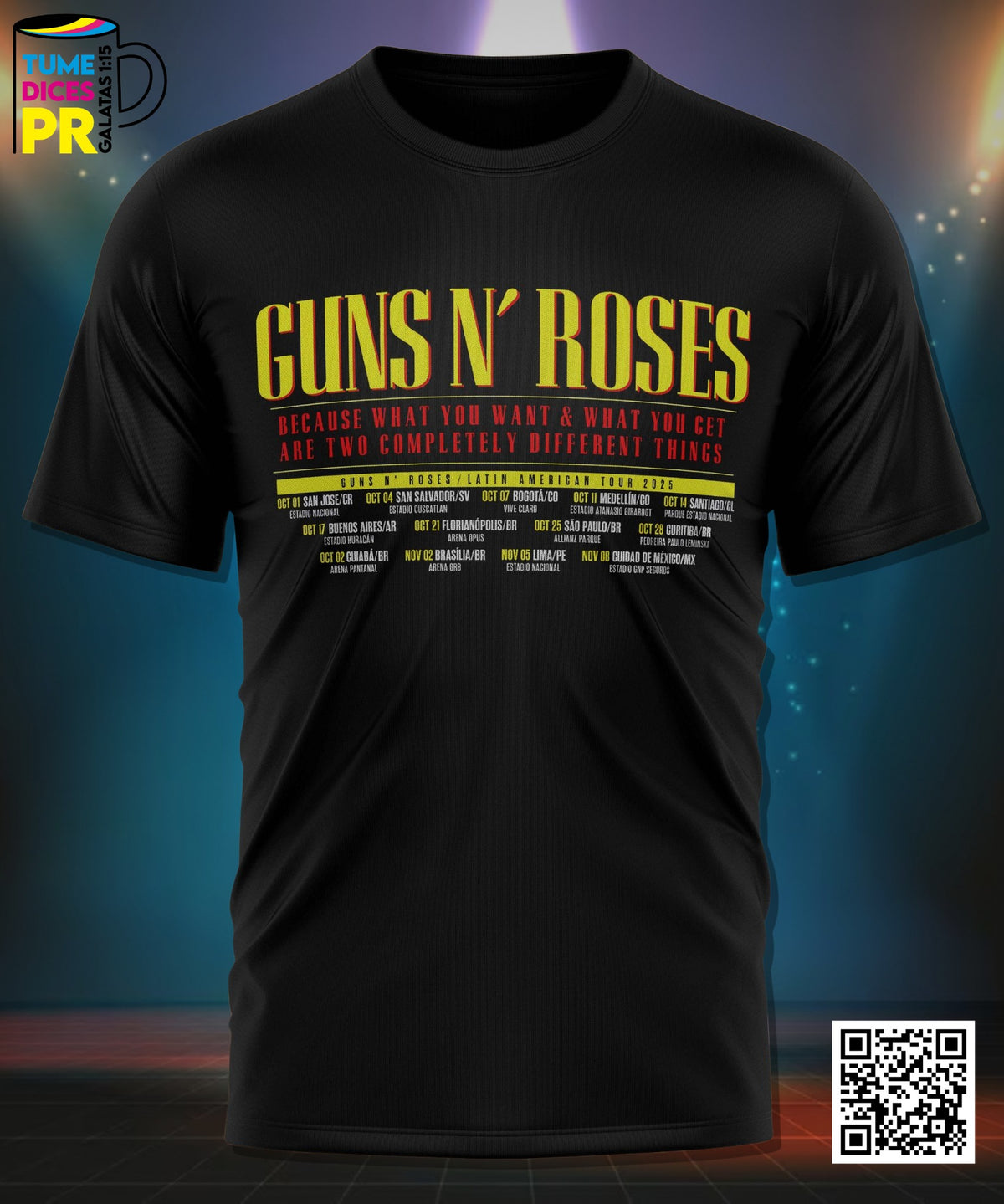 Camiseta Guns N Roses