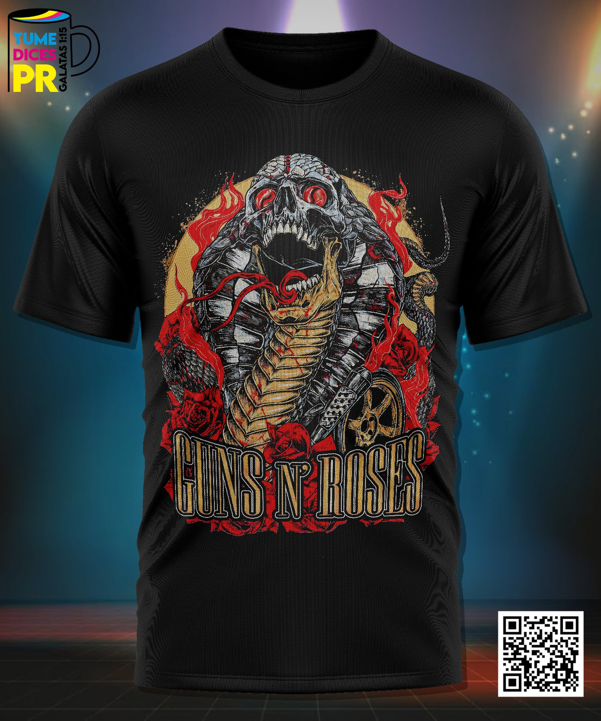 Camiseta Guns N Roses