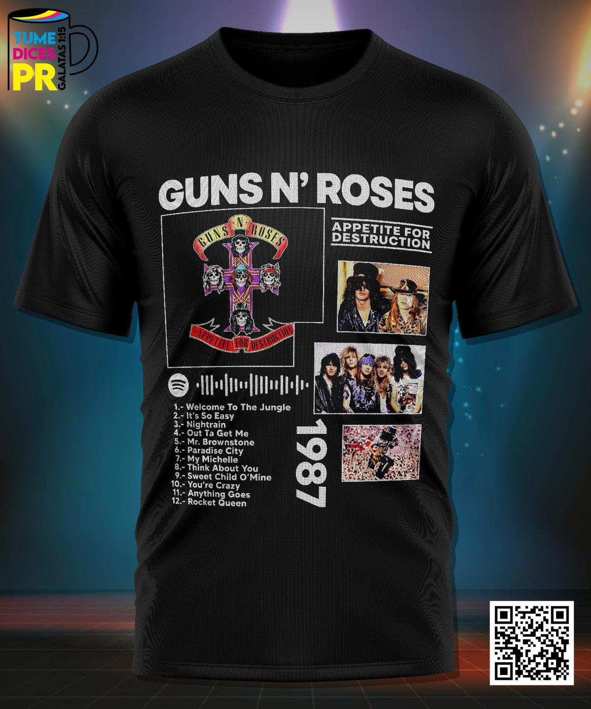 Camiseta Guns N Roses