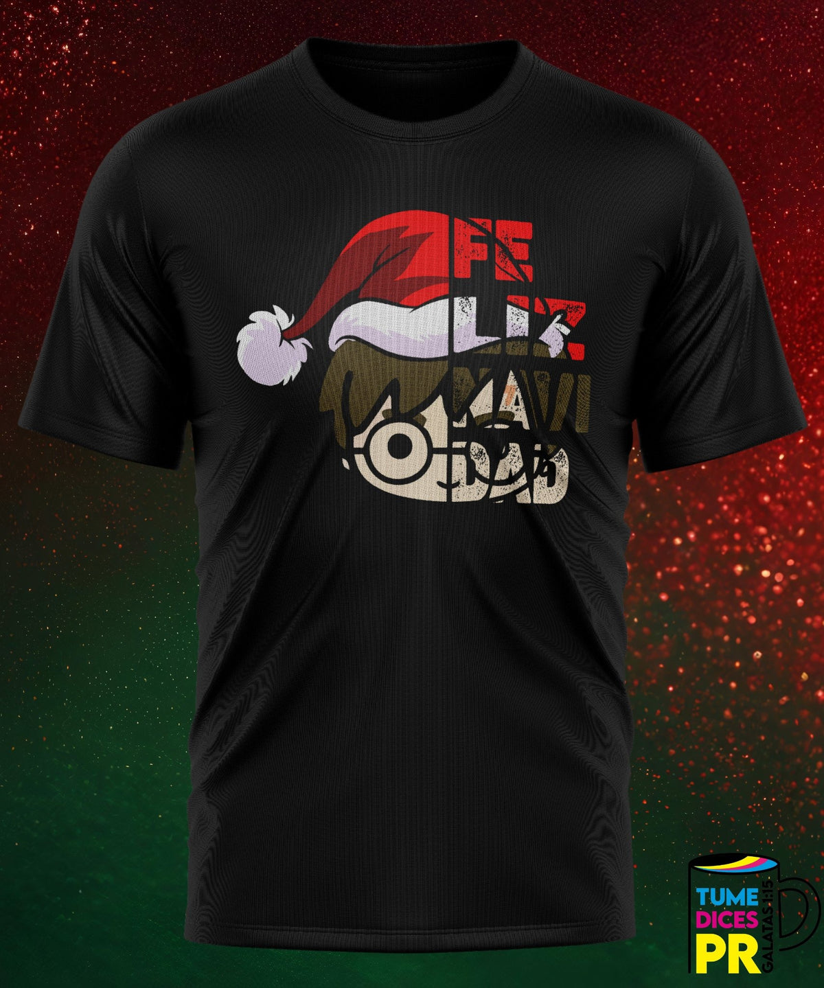 Camiseta Harry Potter Navidad | Algodón y poliéster | Tallas S–XL