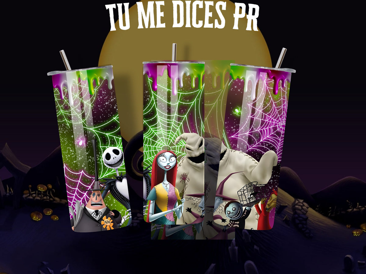 Tumbler Jack Skellington - Diseño 12