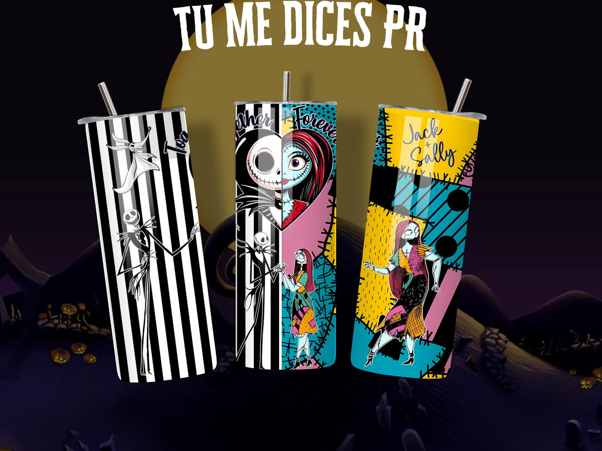 Tumbler Jack Skellington - Diseño 14