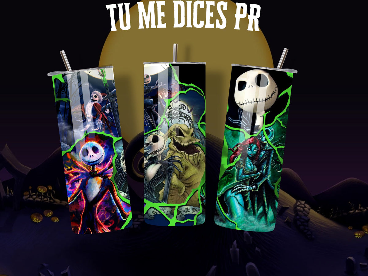 Tumbler Jack Skellington - Diseño 16
