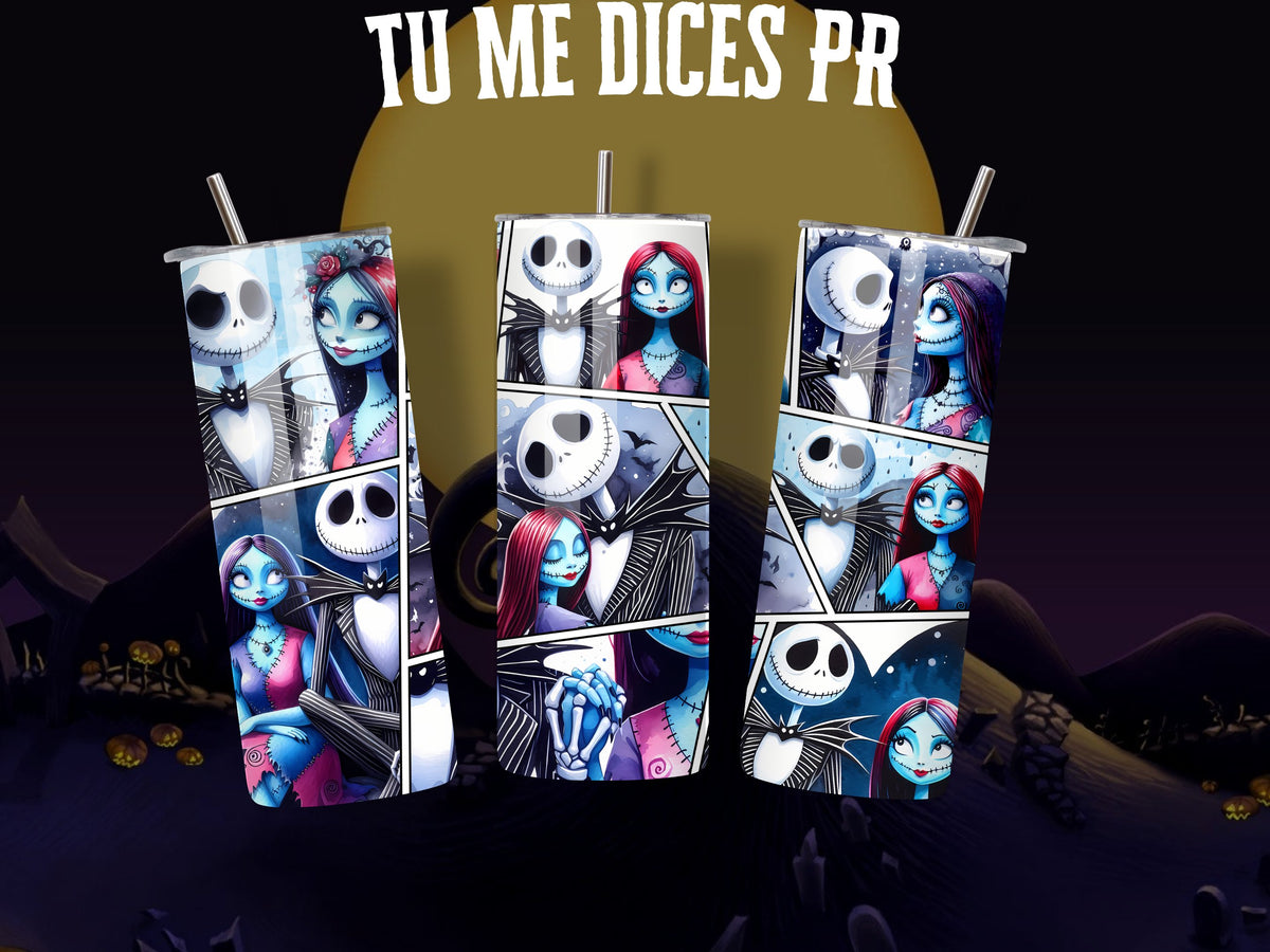 Tumbler Jack Skellington - Diseño 18