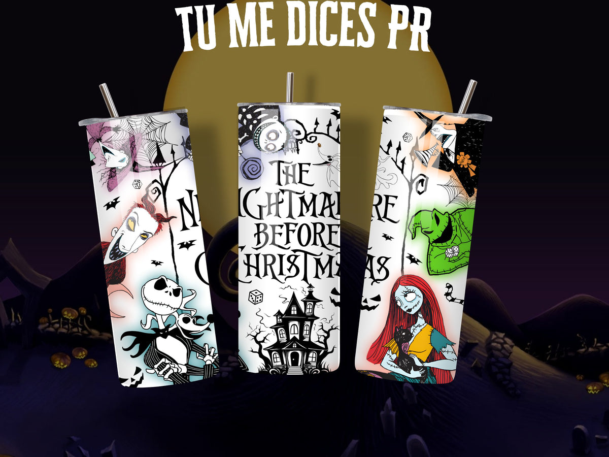 Tumbler Jack Skellington - Diseño 21