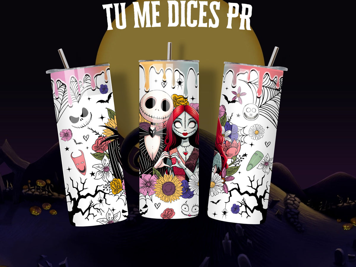 Tumbler Jack Skellington - Diseño 24