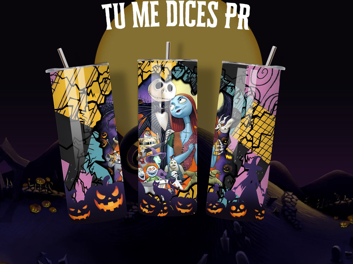 Tumbler Jack Skellington - Diseño 25