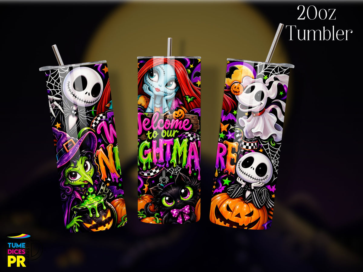 Tumbler Jack Skellington - Diseño 29
