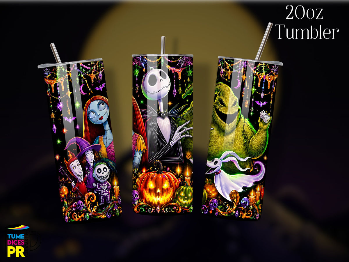 Tumbler Jack Skellington - Diseño 30
