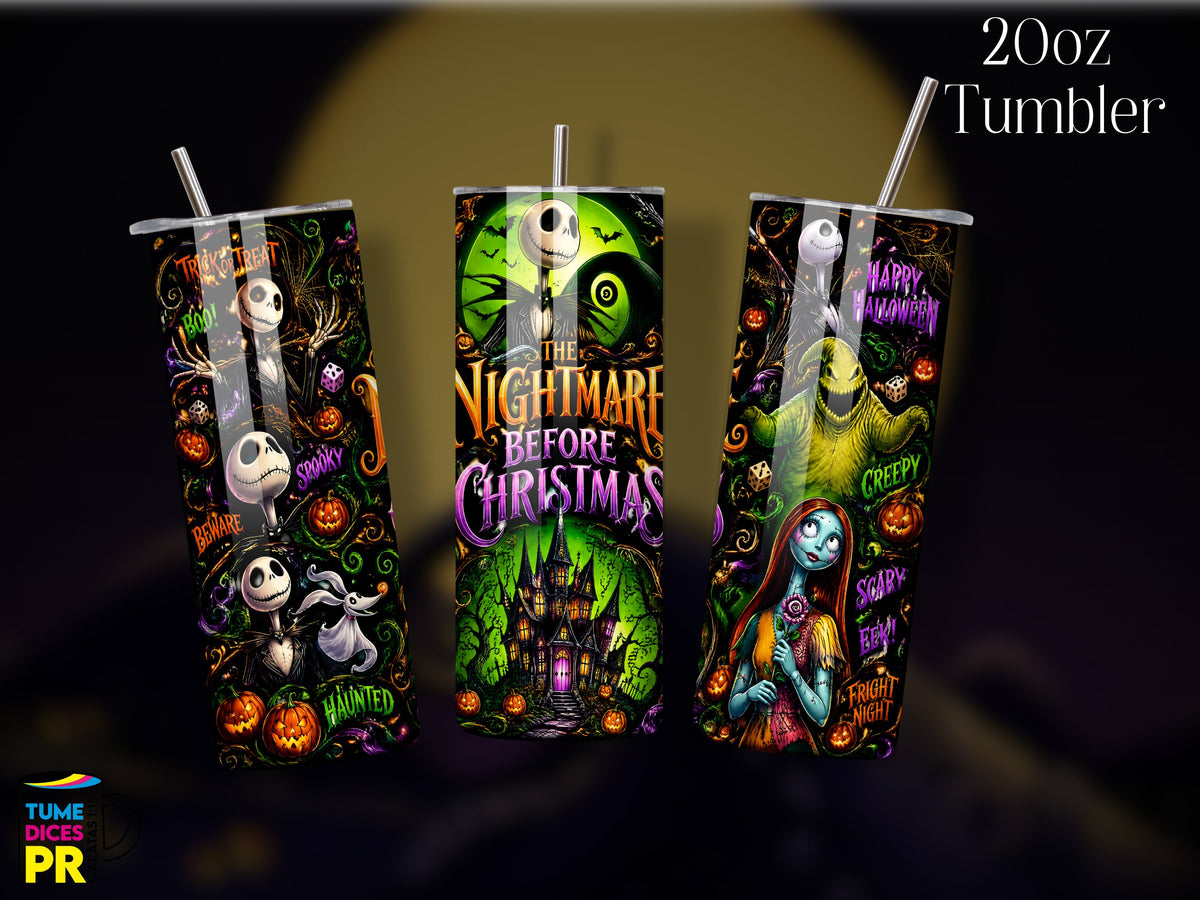 Tumbler Jack Skellington - Diseño 31