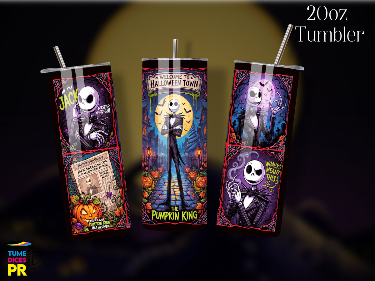 Tumbler Jack Skellington - Diseño 32