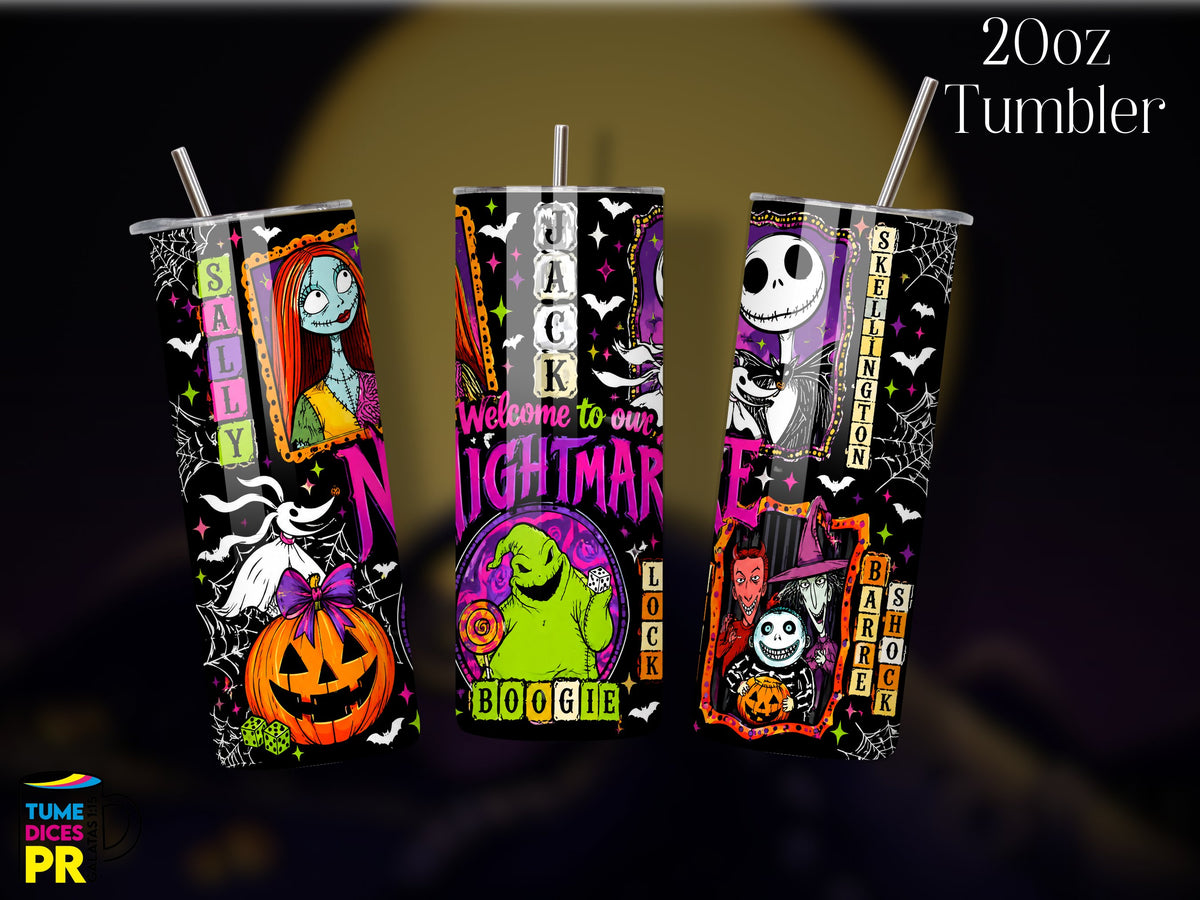 Tumbler Jack Skellington - Diseño 36