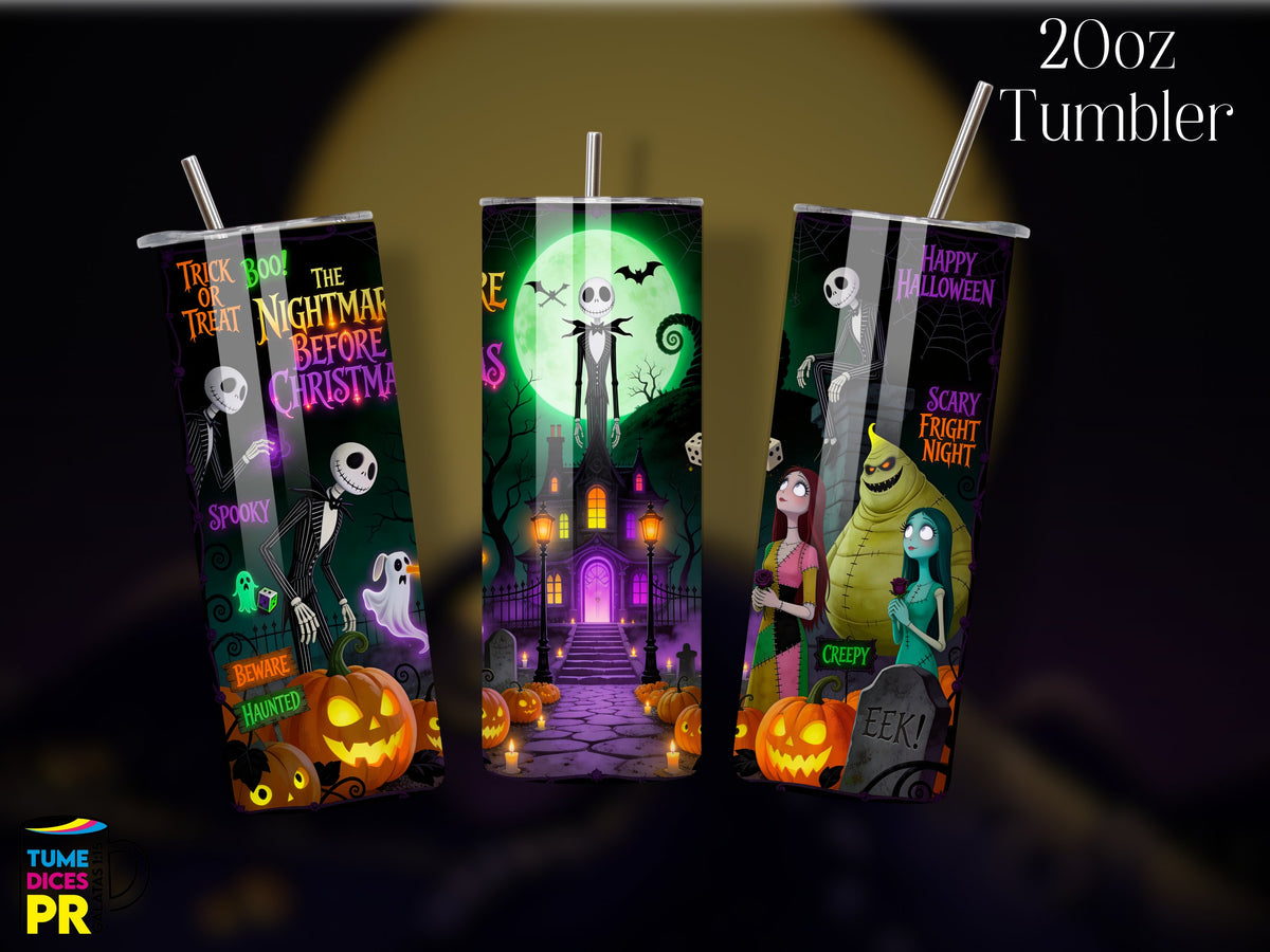 Tumbler Jack Skellington - Diseño 37